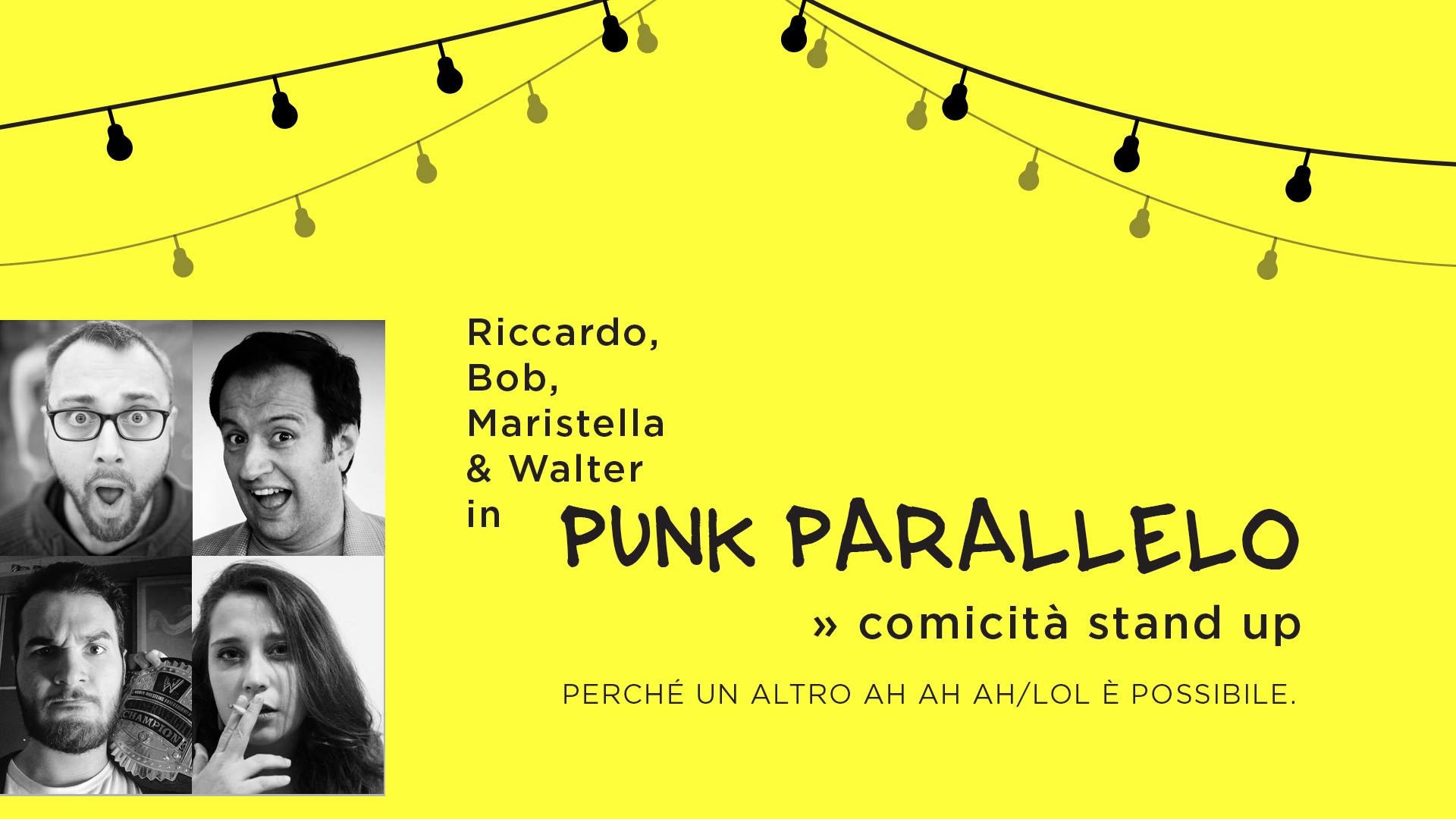 Punk Parallelo / comicità stand up